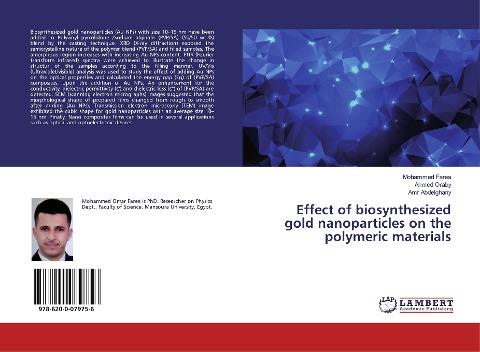 Effect of biosynthesized gold nanoparticles on the polymeric materials