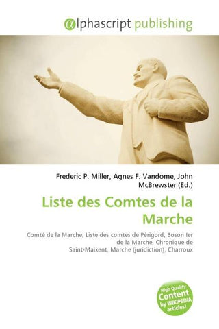 Liste des Comtes de la Marche