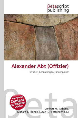 Alexander Abt (Offizier)