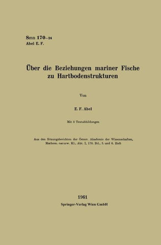 Über die Beziehungen mariner Fische zu Hartbodenstrukturen