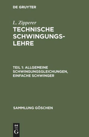Allgemeine Schwingungsgleichungen, einfache Schwinger