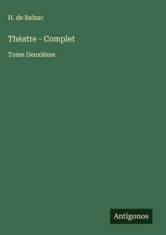Théatre - Complet