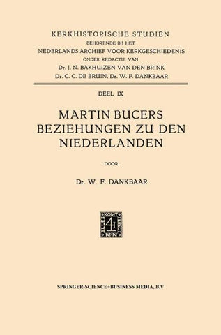 Martin Bucers Beziehungen zu den Niederlanden