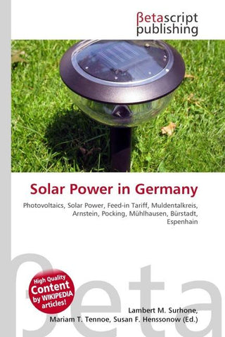 Solar Power in Germany