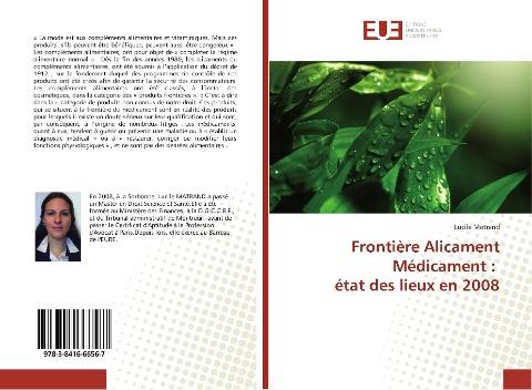 Frontière Alicament Médicament : état des lieux en 2008