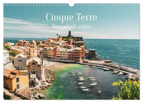 Cinque Terre - Traumhaft schön (Wandkalender 2027 DIN A3 quer), CALVENDO Monatskalender