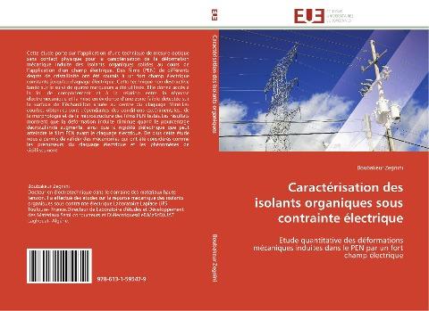 Caractérisation des isolants organiques sous contrainte électrique