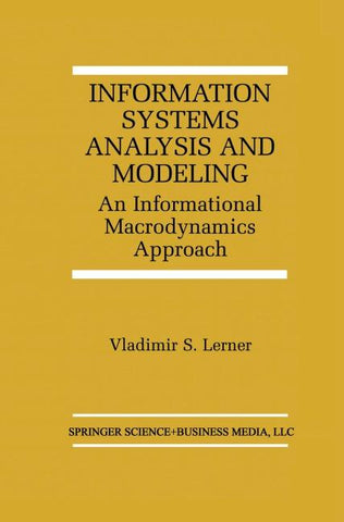 Information Systems Analysis and Modeling