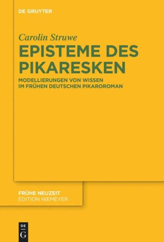 Episteme des Pikaresken