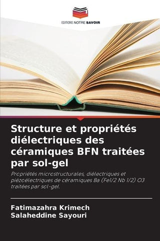 Structure et propriétés diélectriques des céramiques BFN traitées par sol-gel