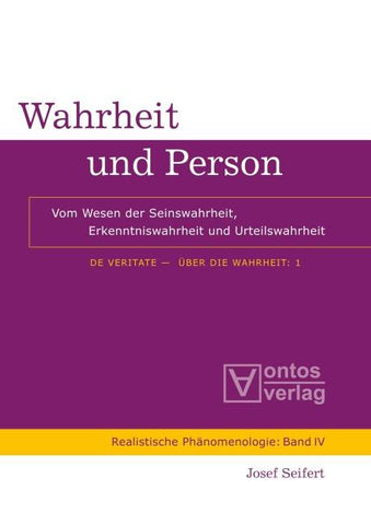 Wahrheit und Person