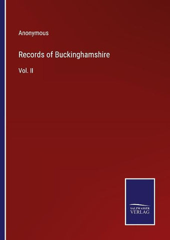 Records of Buckinghamshire