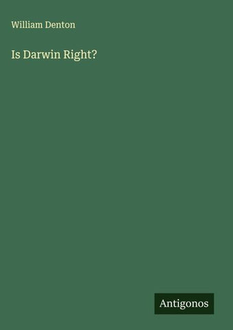 Is Darwin Right?