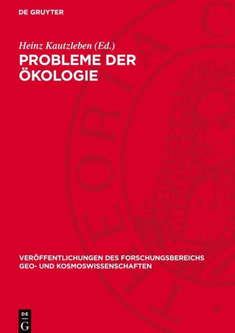 Probleme der Ökologie
