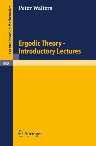 Ergodic Theory — Introductory Lectures
