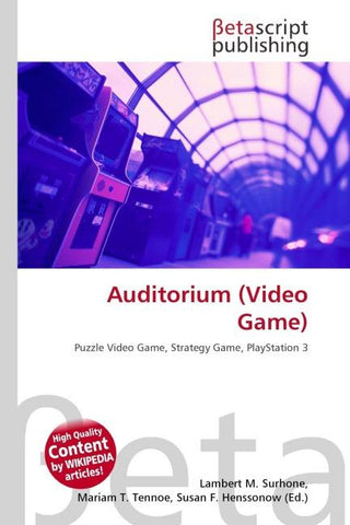 Auditorium (Video Game)