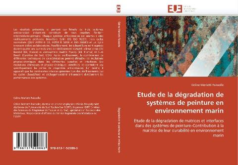 Etude de la dégradation de systèmes de peinture en environnement marin
