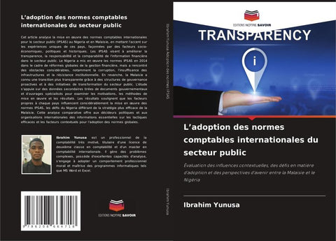 L'adoption des normes comptables internationales du secteur public