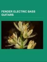 Fender electric bass guitars