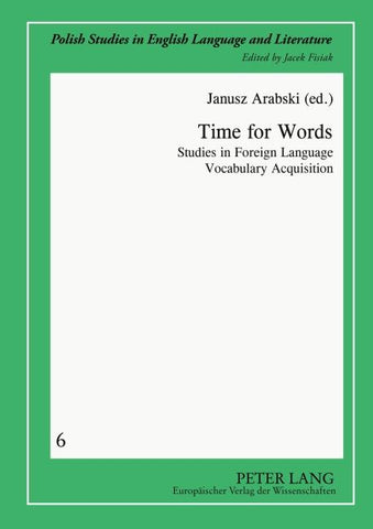 Time for words
