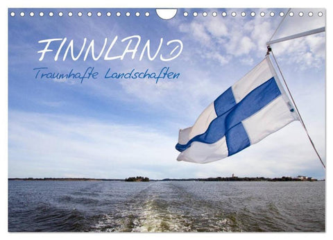 FINNLAND – Traumhafte Landschaften (CH - Version) (Wandkalender 2026 DIN A4 quer), CALVENDO Monatskalender