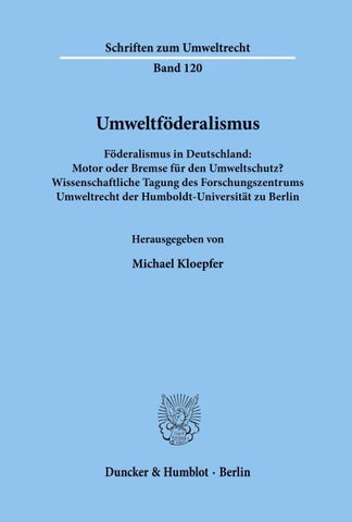 Umweltföderalismus.