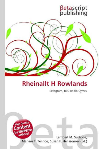 Rheinallt H Rowlands