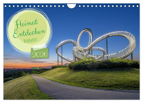 Heimat Entdecken - Ruhrgebiet (Wandkalender 2026 DIN A4 quer), CALVENDO Monatskalender