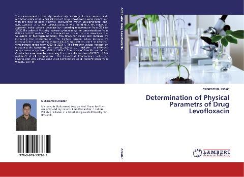 Determination of Physical Parametrs of Drug Levofloxacin