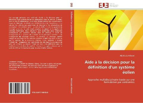 Aide à la décision pour la définition d'un système éolien