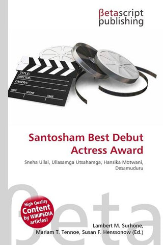 Santosham Best Debut Actress Award