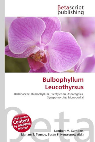Bulbophyllum Leucothyrsus