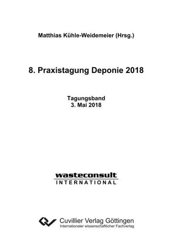 8. Praxistagung Deponie 2018