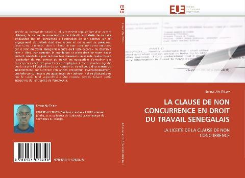 LA CLAUSE DE NON CONCURRENCE EN DROIT DU TRAVAIL SENEGALAIS