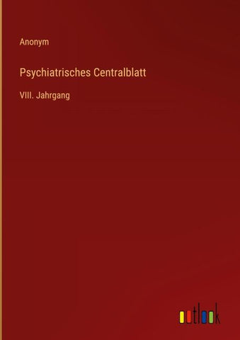 Psychiatrisches Centralblatt