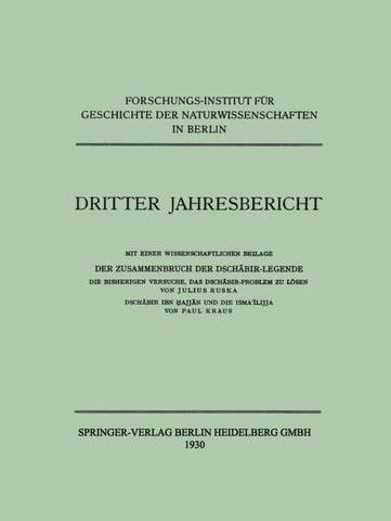 Dritter Jahresbericht