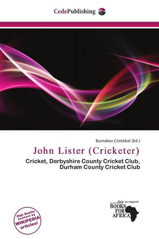 John Lister (Cricketer)
