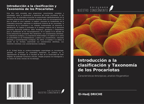 Introducción a la clasificación y Taxonomía de los Procariotas