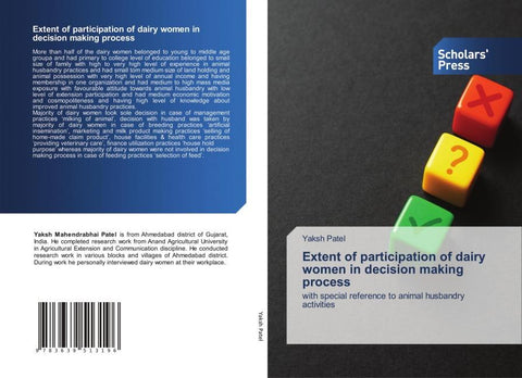Extent of participation of dairy women in decision making process