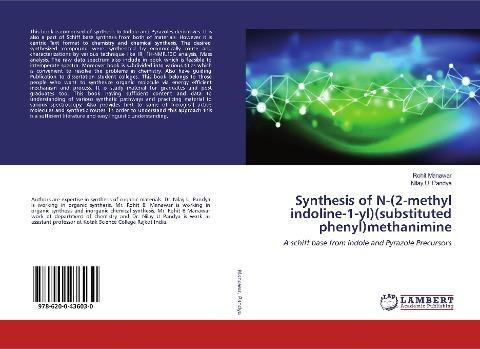 Synthesis of N-(2-methyl indoline-1-yl)(substituted phenyl)methanimine