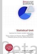Statistical Unit