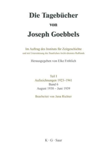 August 1938 - Juni 1939