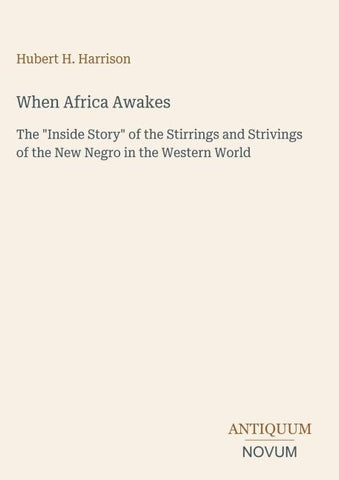 When Africa Awakes
