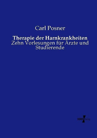 Therapie der Harnkrankheiten