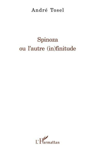Spinoza ou l'autre (in)finitude