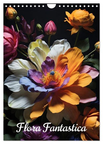 Flora Fantastica (Wandkalender 2026 DIN A4 hoch), CALVENDO Monatskalender