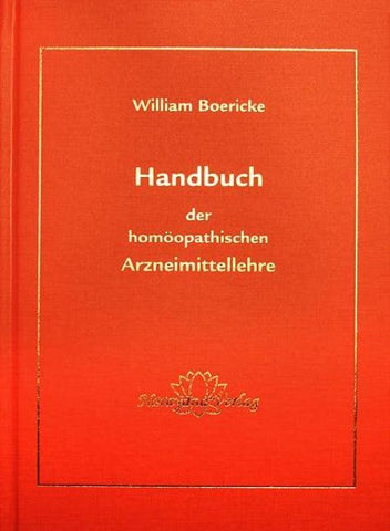 Handbuch der homöopatischen Arzneimittellehre