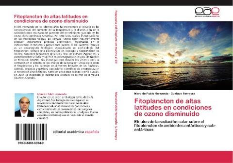 Fitoplancton de altas latitudes en condiciones de ozono disminuido