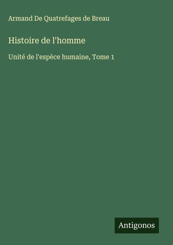 Histoire de l'homme