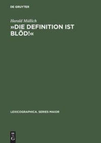 »Die Definition ist blöd!«